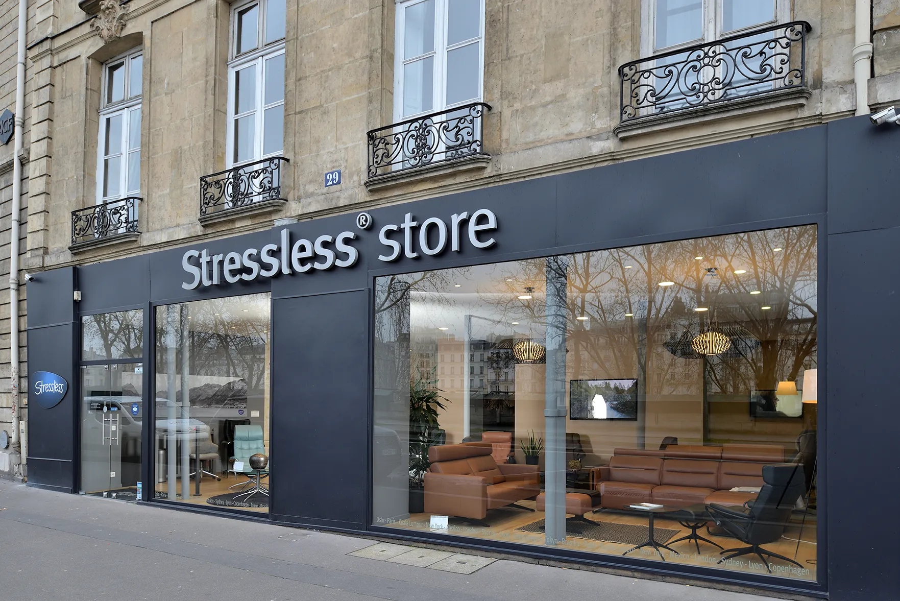 Store Boutique Stressless Paris